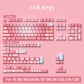 Summer Bunny 104+34 / 54 MDA Profile Keycap Set Cherry MX PBT Dye-subbed for Mechanical Gaming Keyboard